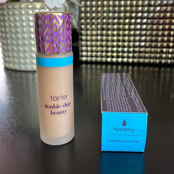 Tarte Shape Tape hydrating foundation Medium-Tan Honey NIB New